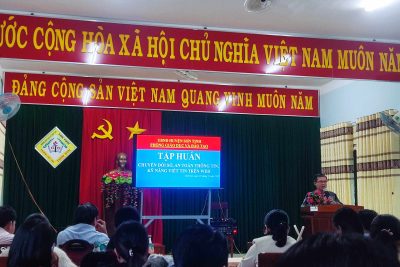TẬP HUẤN CHUYỂN ĐỔI SỐ, AN TOÀN THÔNG TIN, KỸ NĂNG VIẾT TIN BÀI